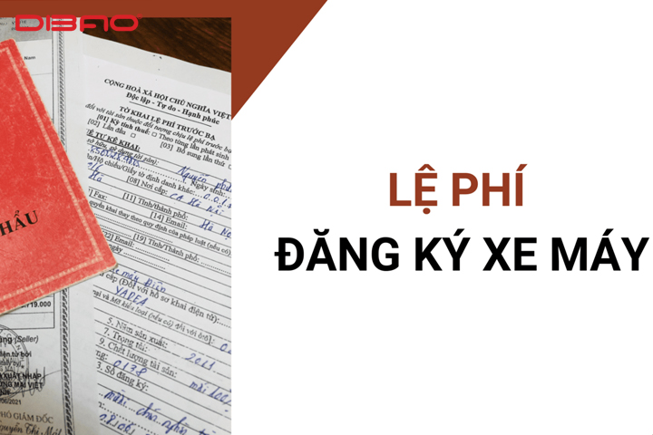 Đăng ký xe máy điện hết bao nhiêu tiền?